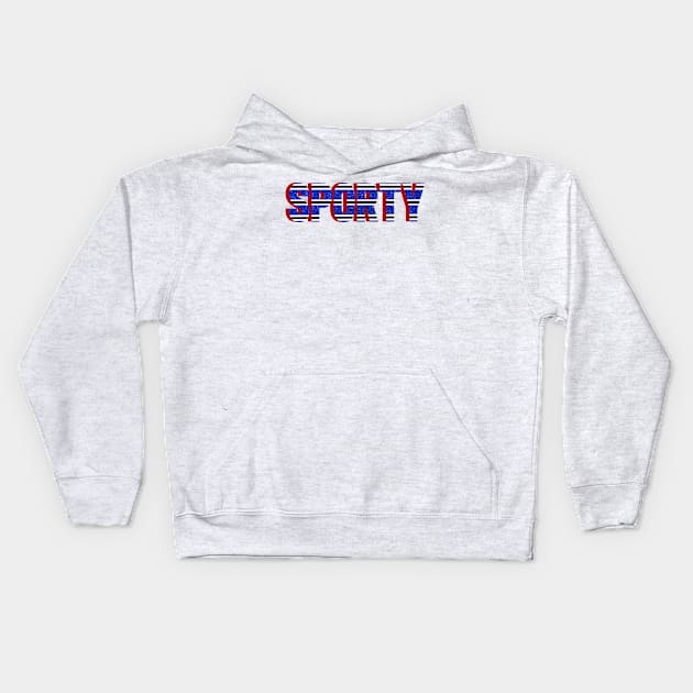 Sporty Spice Kids Hoodie by HeavenlyTrashy